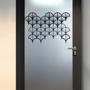 sticker occultant pour porte vitrée ou fenêtres